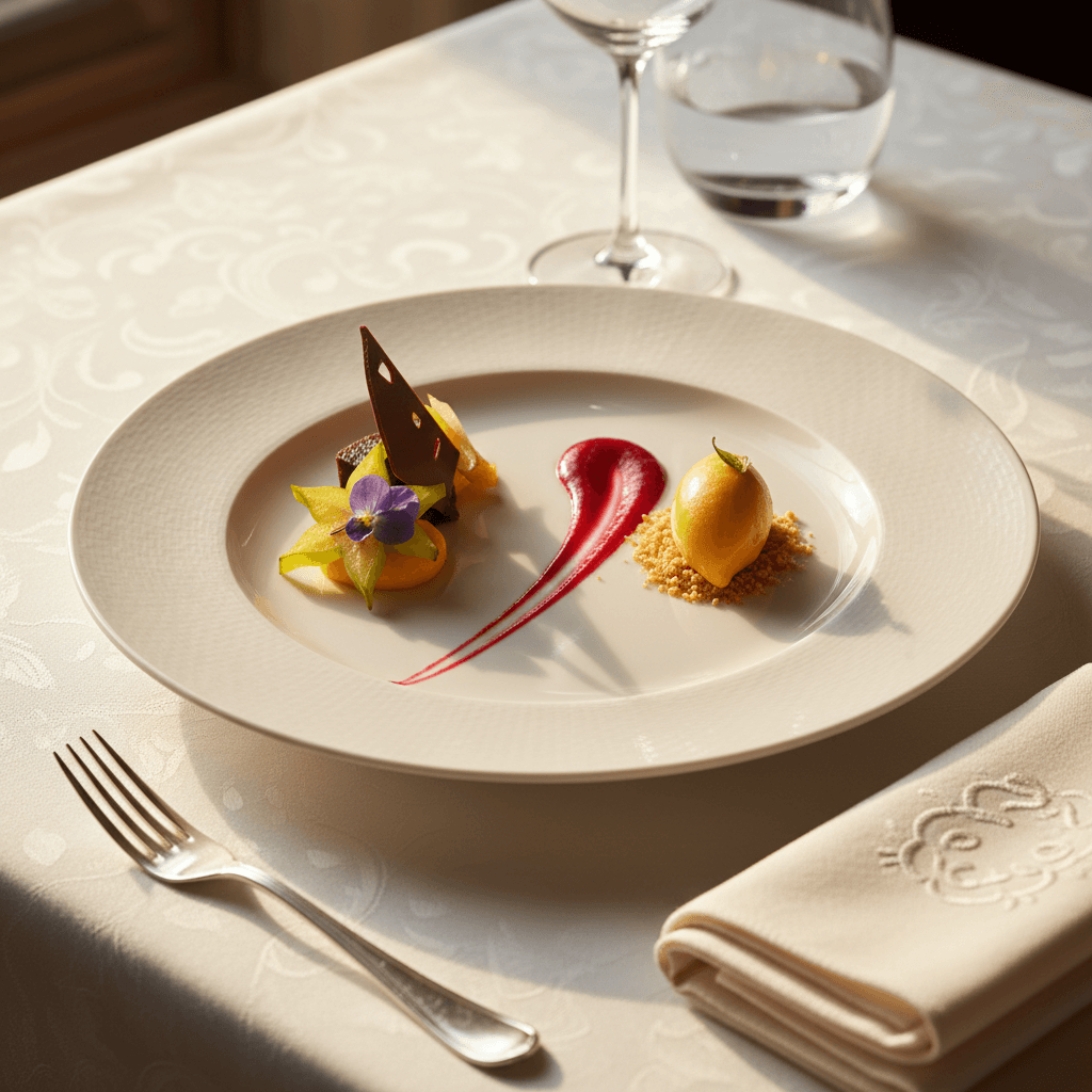 Mini flans and cheesecakes arranged on elegant serving board
